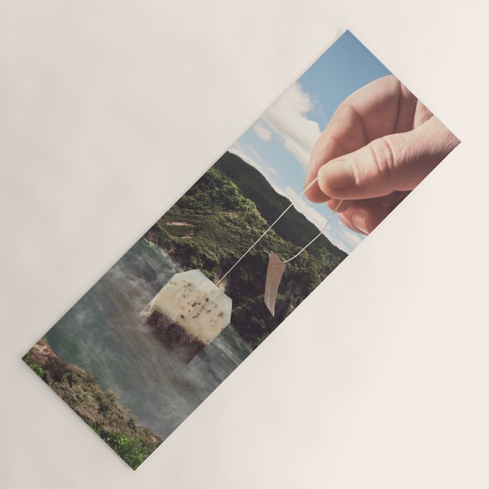 Lake afternoon tea - Teabag Yoga Mat Gallery Image 1
