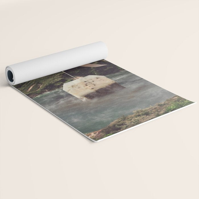Lake afternoon tea - Teabag Yoga Mat Gallery Image 2