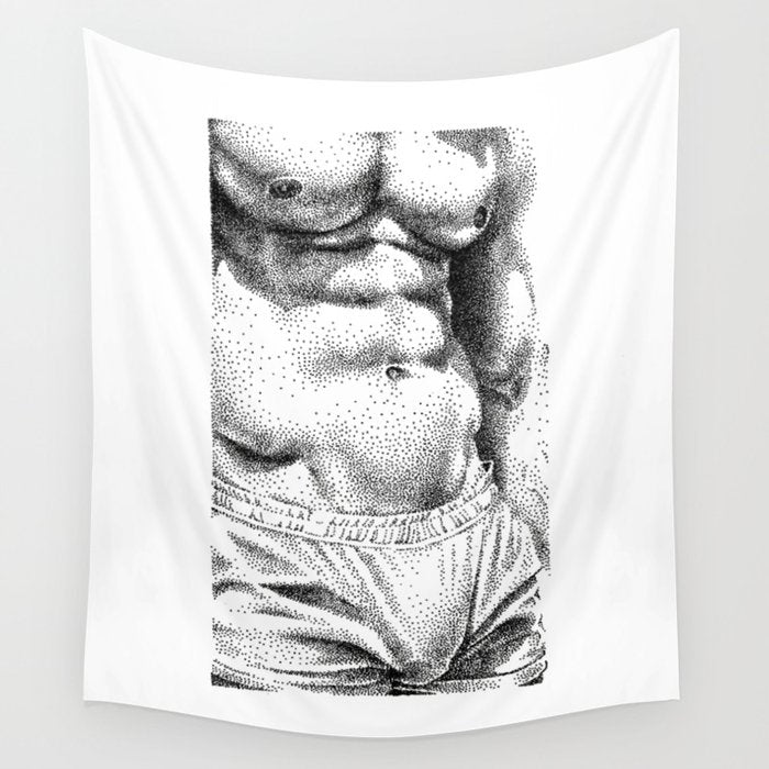 Sweatpants - NOODDOODs Wall Tapestry Gallery Image 4
