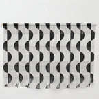Gwynne Pattern - Black & White Wall Hanging Gallery Image 1