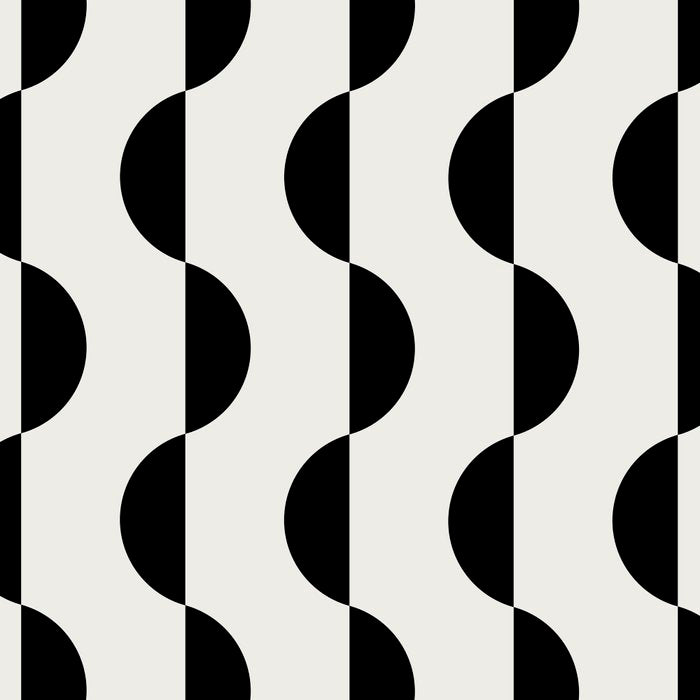 Gwynne Pattern - Black & White Coffee Mug Gallery Image 2