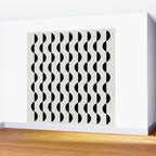 Gwynne Pattern - Black & White Wall Mural Gallery Image 2
