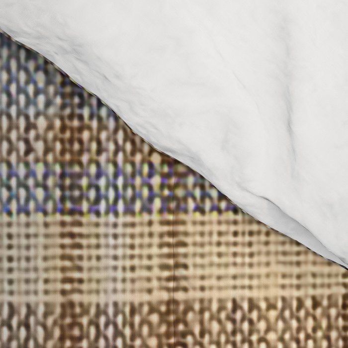 Beige Brown Tartan Plaid Pattern Comforter Gallery Image 4