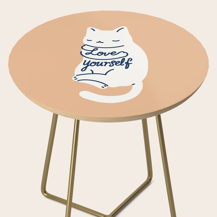 Love Yourself Cat Side Table Gallery Image 2