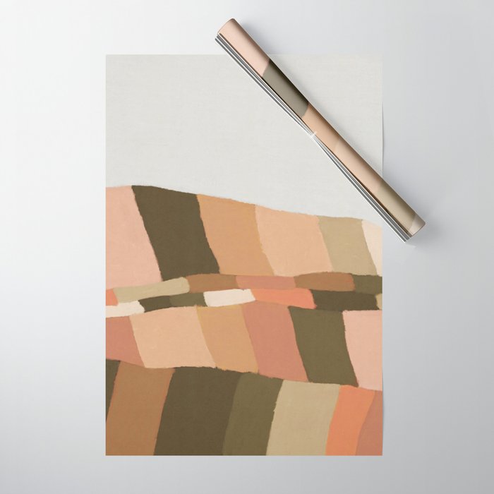 Colorful Hills #2 Wrapping Paper Gallery Image 1