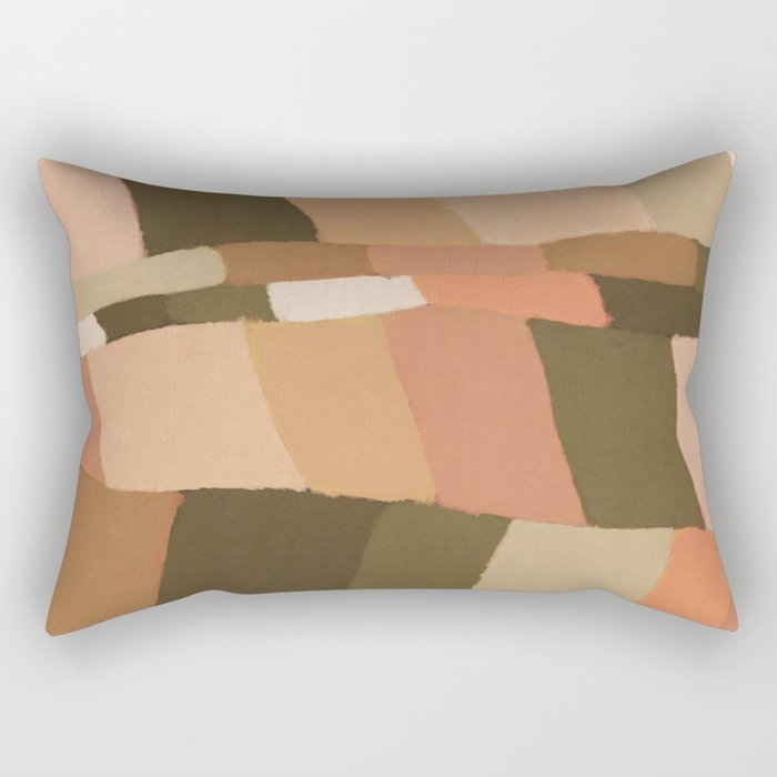 Colorful Hills #2 Rectangular Pillow Gallery Image 2