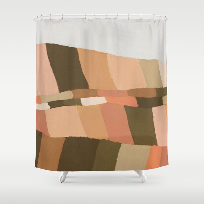 Colorful Hills #2 Shower Curtain Gallery Image 1