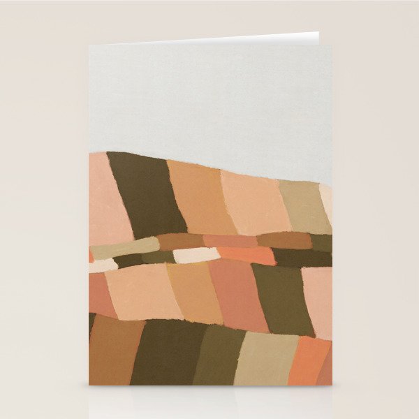 Colorful Hills #2 Stationery Card Gallery Image 2