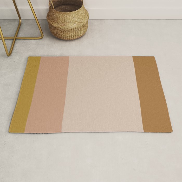 Contemporary Color Block X Rug Gallery Image 1