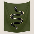 Minimal Snake XXXVI Wall Tapestry Gallery Image 4