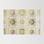 Talavera Mexican Tile - Gold Palette Rug Gallery Image 2