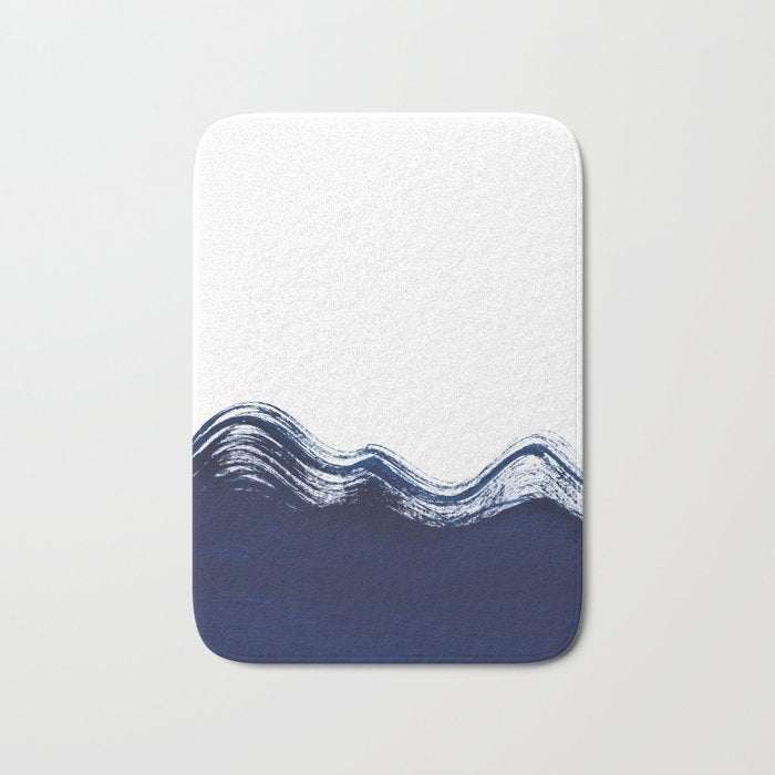 Waves of the Ocean Bath Mat Gallery Image 1