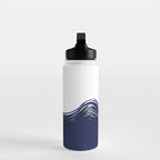 Waves of the Ocean Water Bottle Gallery Image 3
