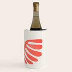 Peach & Orange: Wild Leaf | Matisse Foliage Paper Cutouts 03 Wine Chiller Gallery Image 3
