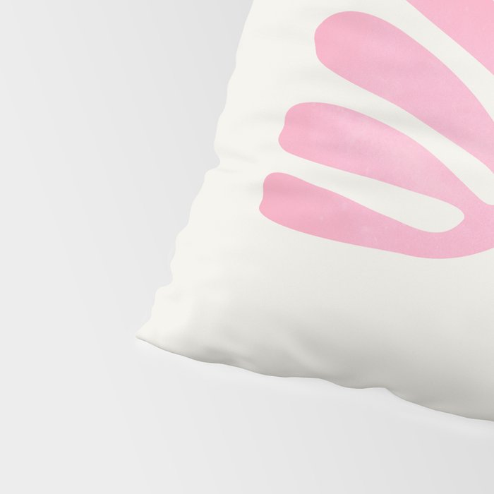 Peach & Orange: Wild Leaf | Matisse Foliage Paper Cutouts 03 Pillow Sham Gallery Image 4