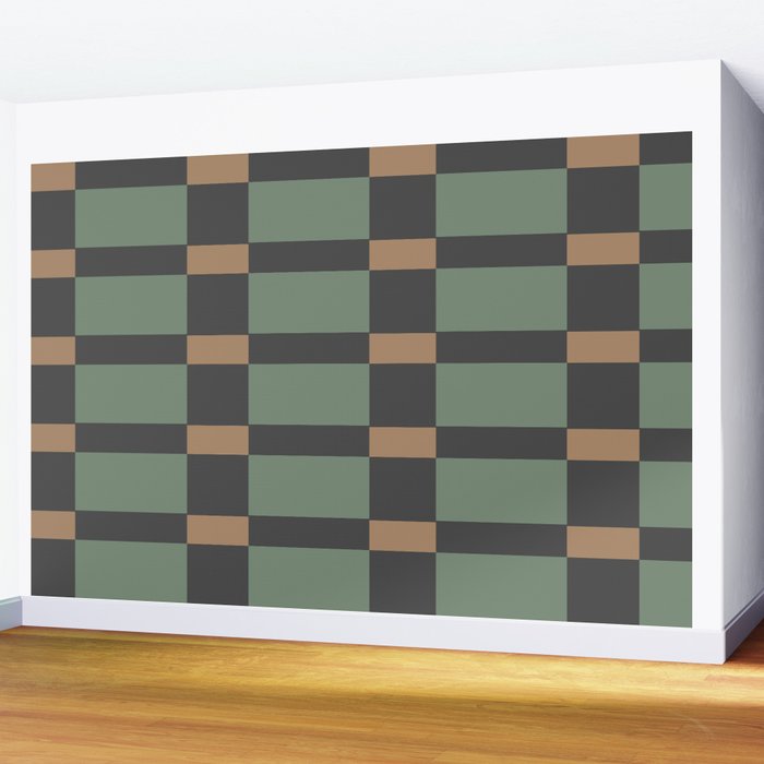 Woodland Blocks Wall Mural Gallery Image 2