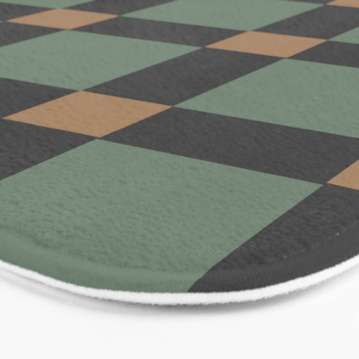 Woodland Blocks Bath Mat Gallery Image 3