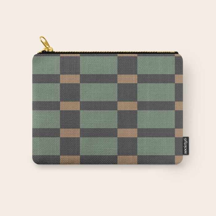 Woodland Blocks Carry All Pouch Gallery Image 1