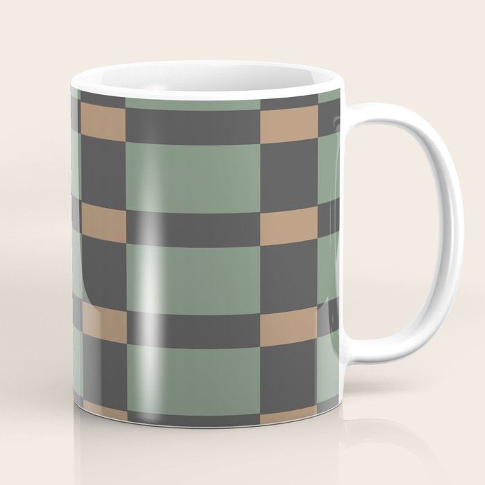 Woodland Blocks Coffee Mug Gallery Image 1
