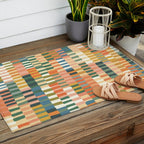 Pastel Mosaic #2 Outdoor Rug Gallery Image 2