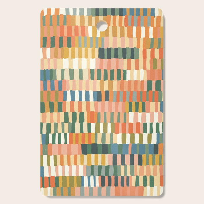 Pastel Mosaic #2 Cutting Board Gallery Image 1