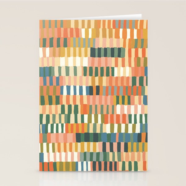 Pastel Mosaic #2 Stationery Card Gallery Image 2