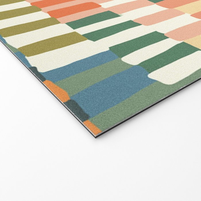 Pastel Mosaic #2 Welcome Mat Gallery Image 2