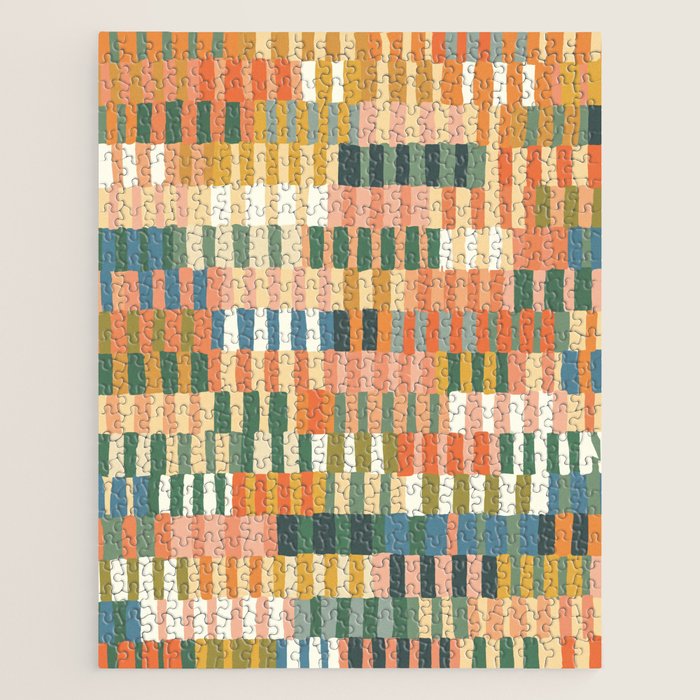 Pastel Mosaic #2 Jigsaw Puzzle Gallery Image 1