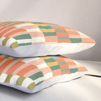 Pastel Mosaic #2 Pillow Sham Gallery Image 3