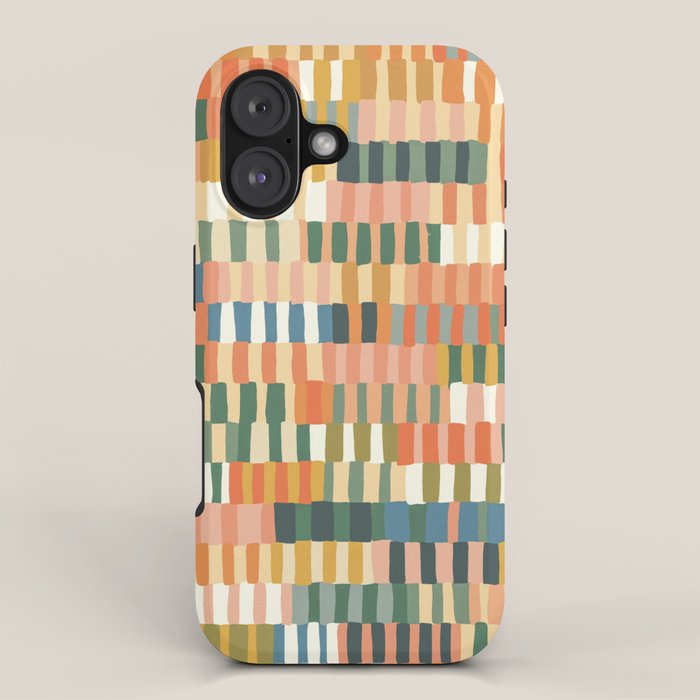Pastel Mosaic #2 iPhone Case Gallery Image 1