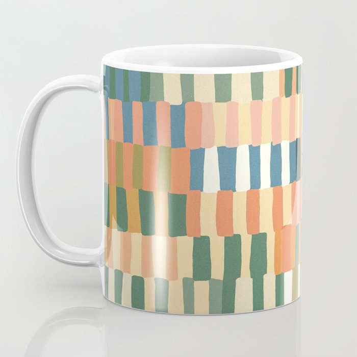 Pastel Mosaic #2 Coffee Mug Gallery Image 3