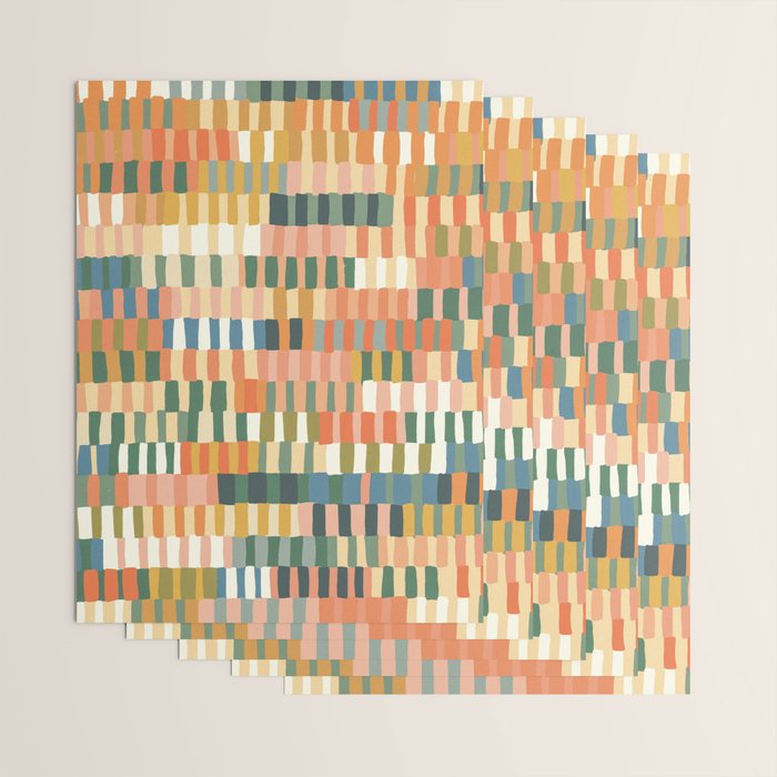 Pastel Mosaic #2 Wrapping Paper Gallery Image 3
