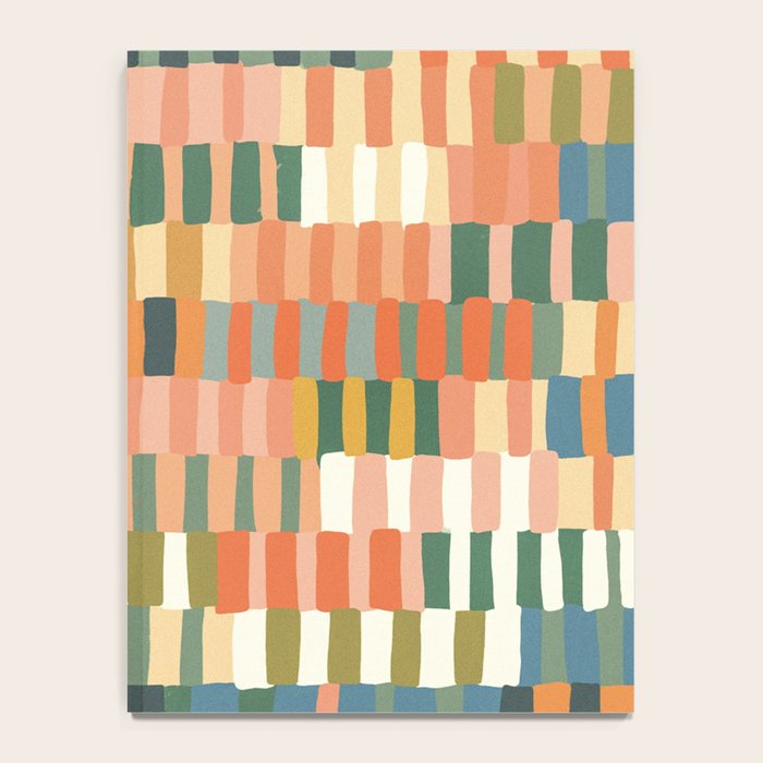 Pastel Mosaic #2 Notebook Gallery Image 4