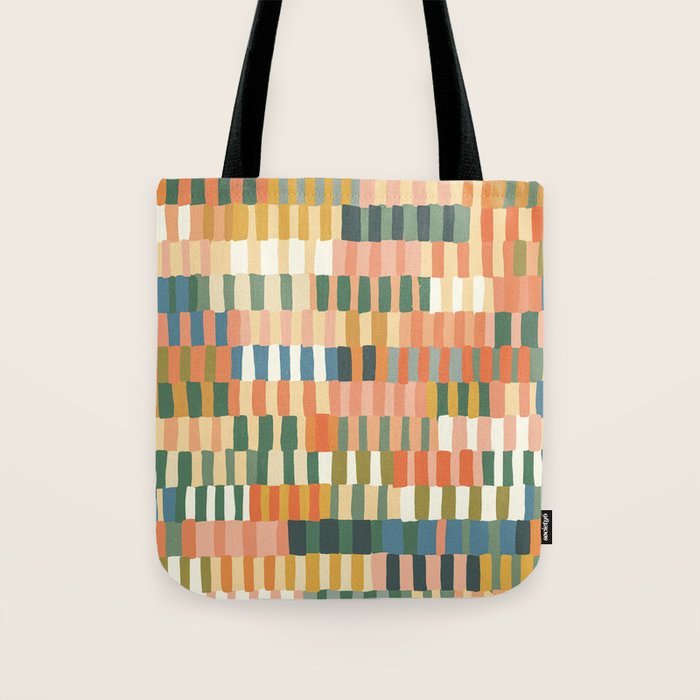 Pastel Mosaic #2 Tote Bag Gallery Image 1