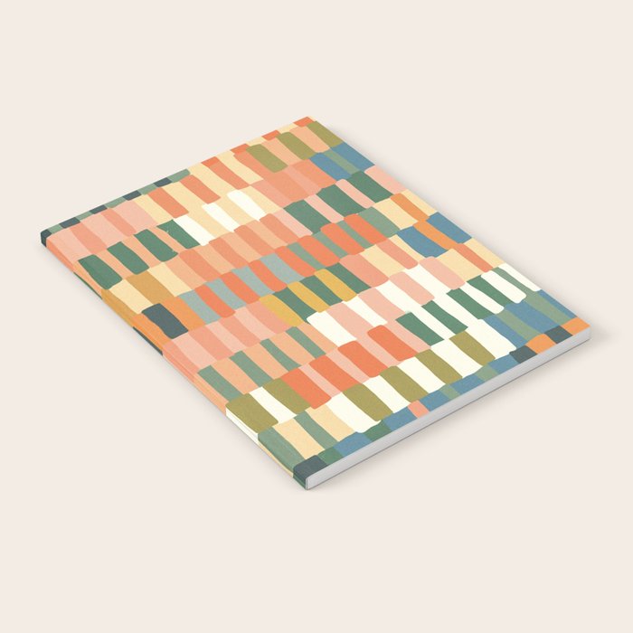Pastel Mosaic #2 Notebook Gallery Image 2