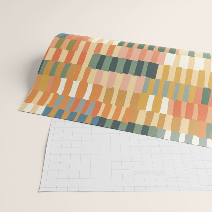 Pastel Mosaic #2 Wrapping Paper Gallery Image 2