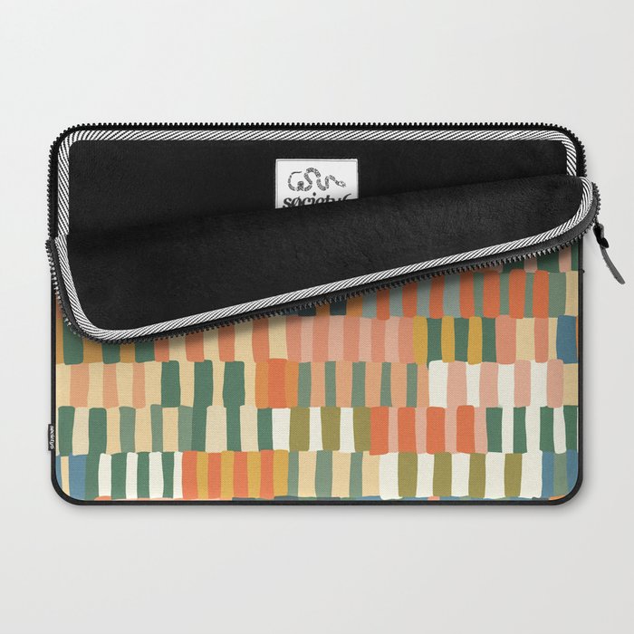 Pastel Mosaic #2 Laptop Sleeve Gallery Image 2