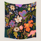 Midnight Garden Wall Tapestry Gallery Image 4