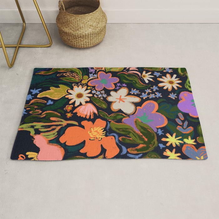 Midnight Garden Rug Gallery Image 1
