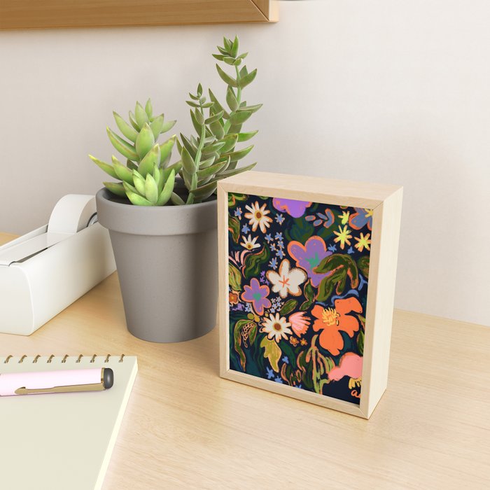 Midnight Garden Mini Art Print Gallery Image 2