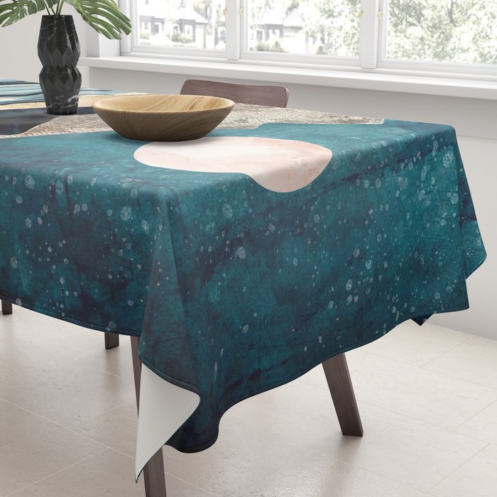 Indigo Sea Tablecloth Gallery Image 3