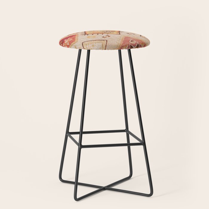 Traditional Oriental Desert Bohemian Moroccan Style  Stool Gallery Image 1