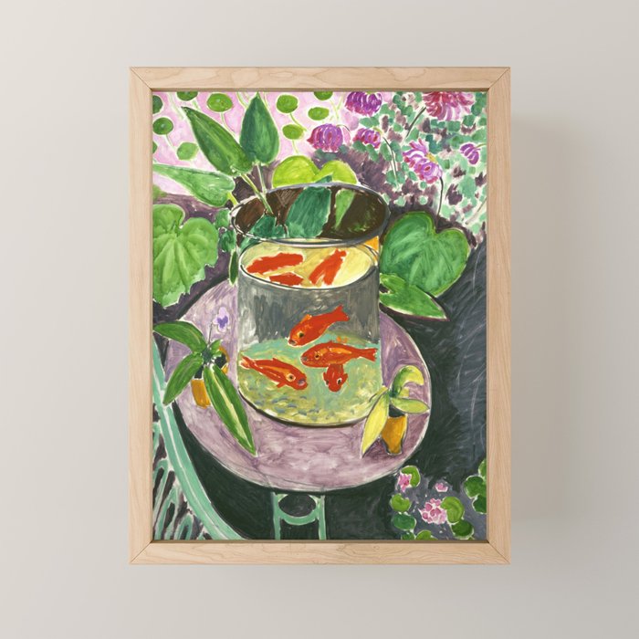 Henri Matisse - Goldfish Mini Art Print Gallery Image 1