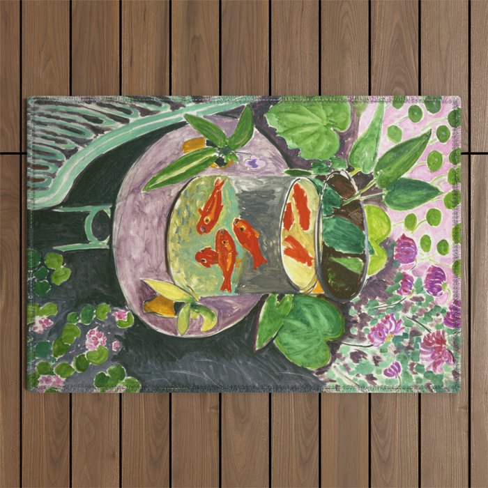 Henri Matisse - Goldfish Outdoor Rug Gallery Image 1