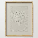 Line Distortion #2 Serving Tray Gallery Image 1