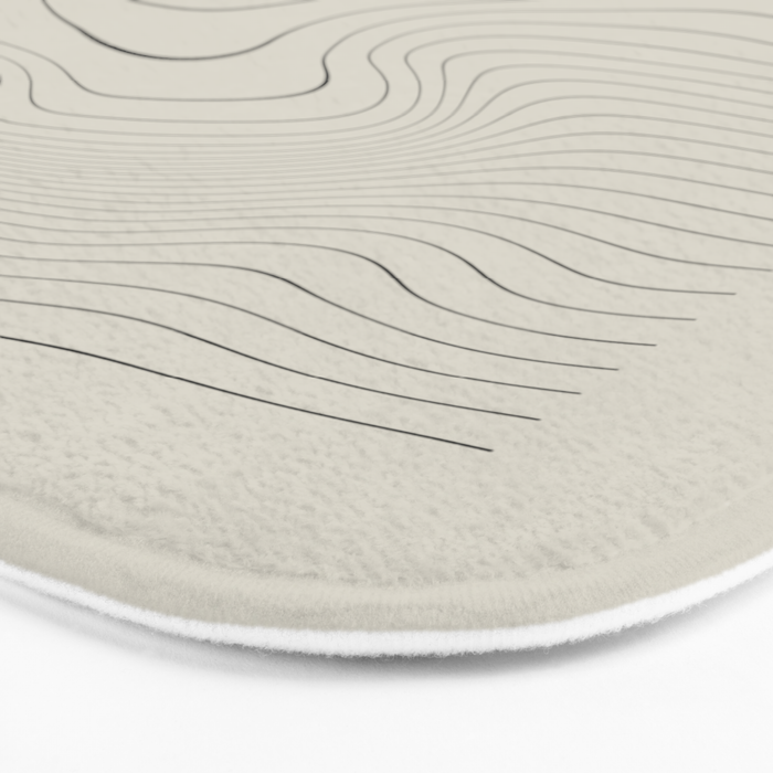 Line Distortion #2 Bath Mat Gallery Image 3