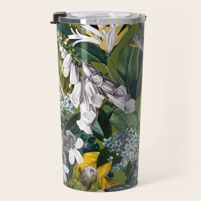 Chintzy Florals  Travel Mug Gallery Image 3