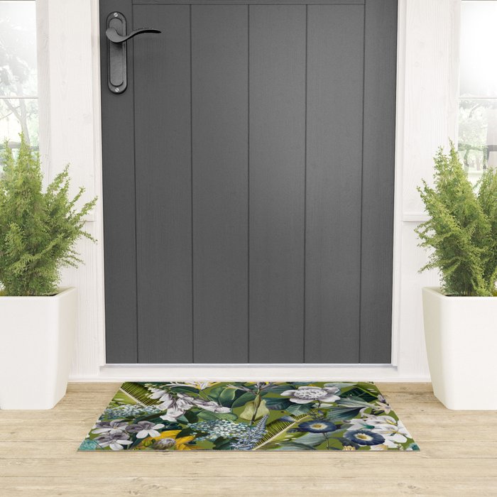 Chintzy Florals  Welcome Mat Gallery Image 3