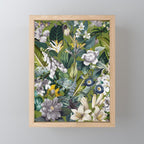 Chintzy Florals  Mini Art Print Gallery Image 1