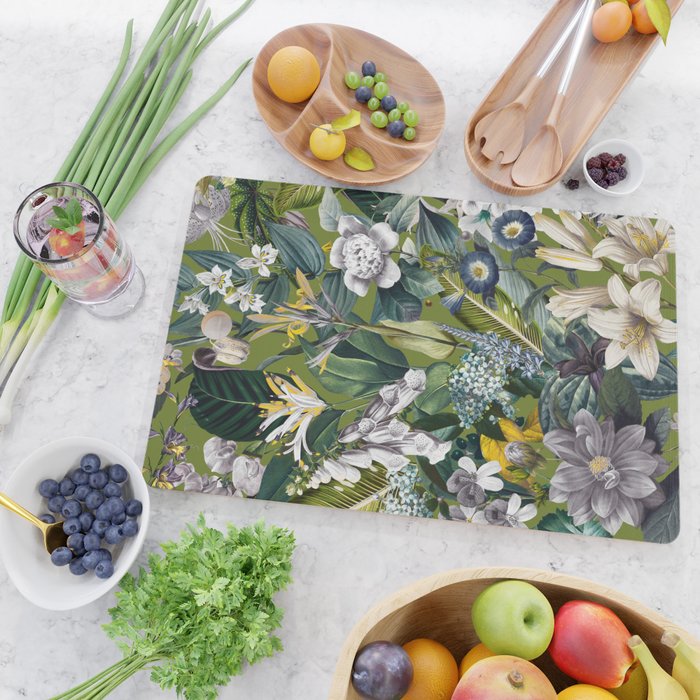 Chintzy Florals  Cutting Board Gallery Image 2